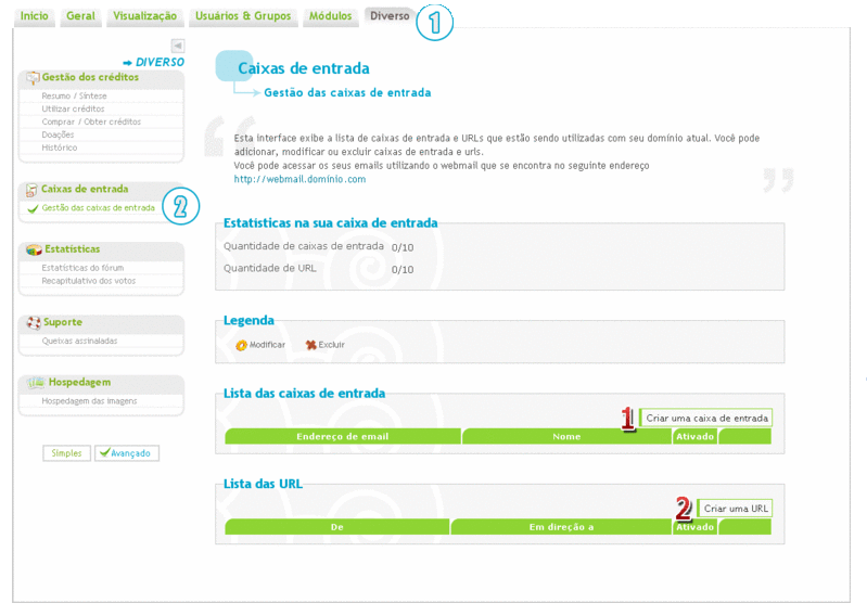 [FAQ] Criar uma caixa de entrada para os seus emails Untitl18