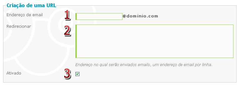 Criar uma caixa de entrada para seus emails Untitl20