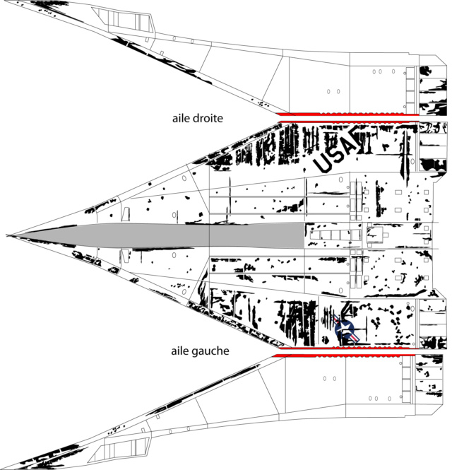 NA XB-70 AV-1 Valkyrie - 12/10/64 9h07 Vol n°3 Base d'Edwards [base Italeri + PE 1/72°] de fab-reims - Page 3 Caches11
