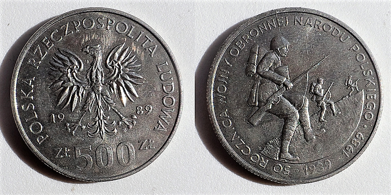 Polonia, 500 Zlotych de 1989 00000043