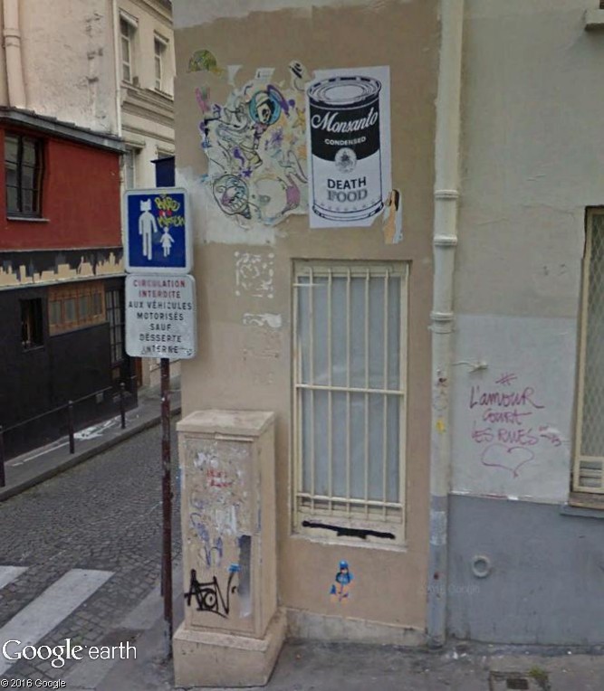 STREET VIEW : street art, grafs, tags et collages - Page 5 Collag10