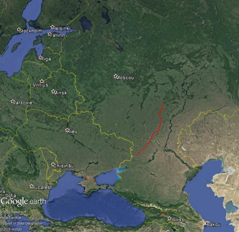 Russie : une barrière d'arbres de 760 km de long  Fronti10