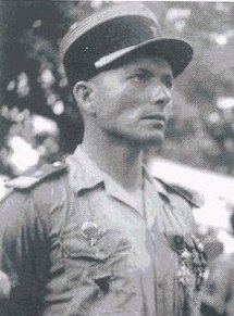 Le commandant Barthélemy RAFFALI, Chef de corps du 2°BEP Comman10