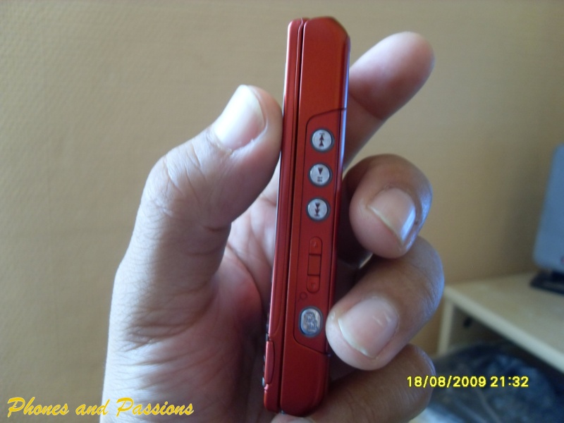 Test du Sony Ericsson W995 Energetic Red Sdc10617