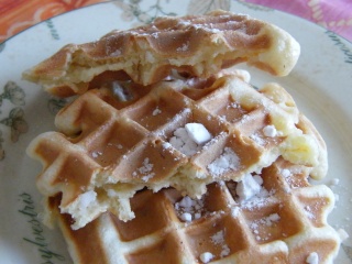 Gaufres à la noix de coco Gaufre10