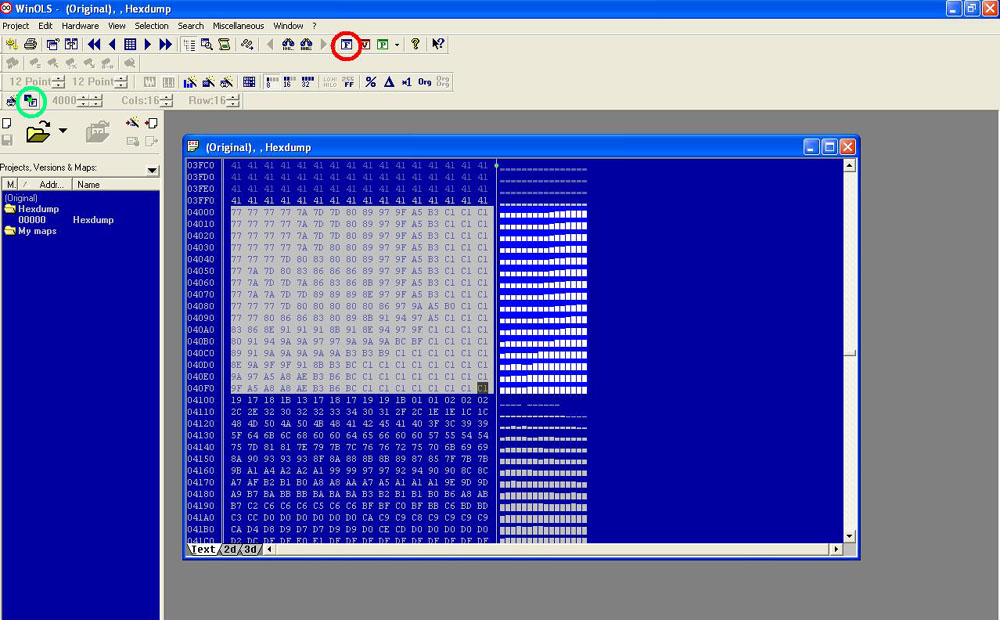CARTOGRAPHIES MOTEUR - EPROMS : INFOS - Tutorial logiciel WINOLS