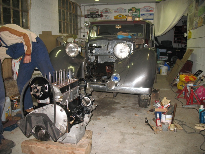 Restauration d'une Alvis DHC Tickford de 1948 Img_3212