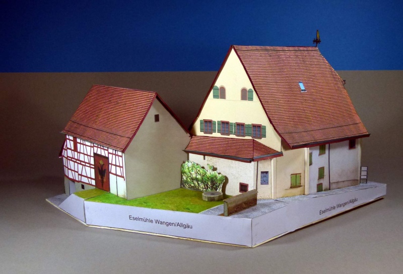 Eselmühle von Wangen in 1:87 gebaut von Adolf Pirling Esel-011