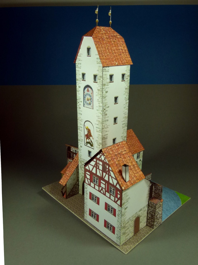 Georgstor – Isnyer Tor von Wangen 1:87 gebaut von Adolf Pirling Tor-0310