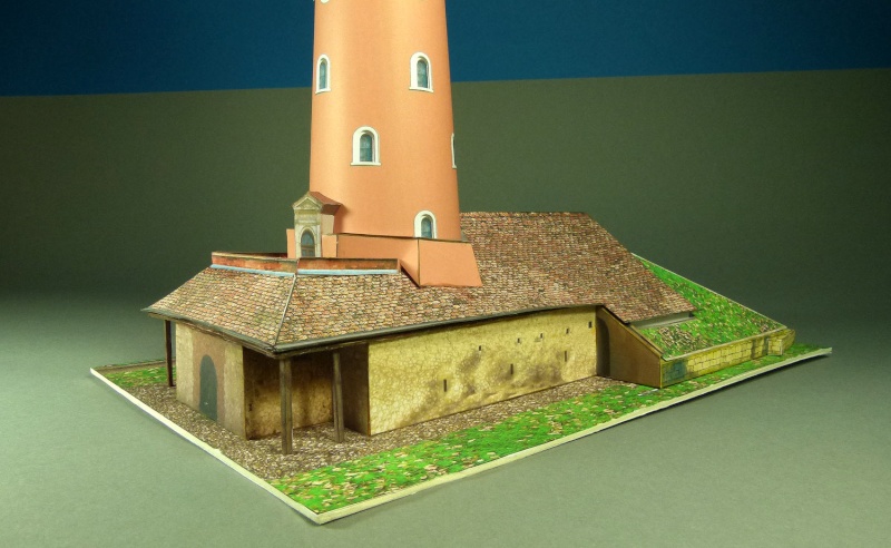 Wasserturm Neu-Ulm in 1:160 gebaut von Adolf Pirling Turm-016