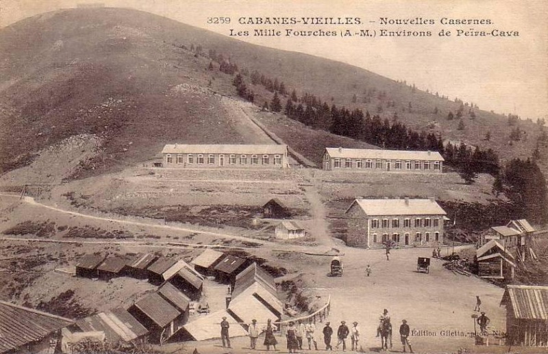 AUTHION : Hommage du XI° Corps alpin--Octobre 1901. Cabane11