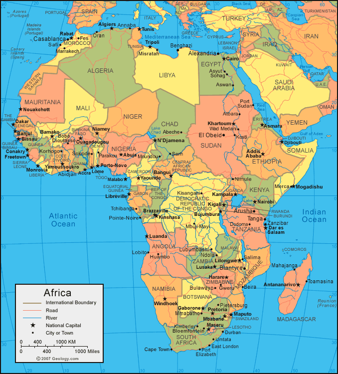 عواصم أعلام وخرائط دول العالم - صفحة 4 Africa10