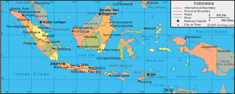 عواصم أعلام وخرائط دول العالم - صفحة 3 Indone10