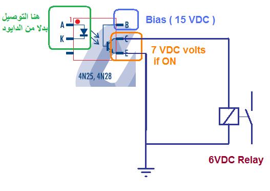 دائرة الكترونية بسيطة لقياس مستوى المياة Opto10