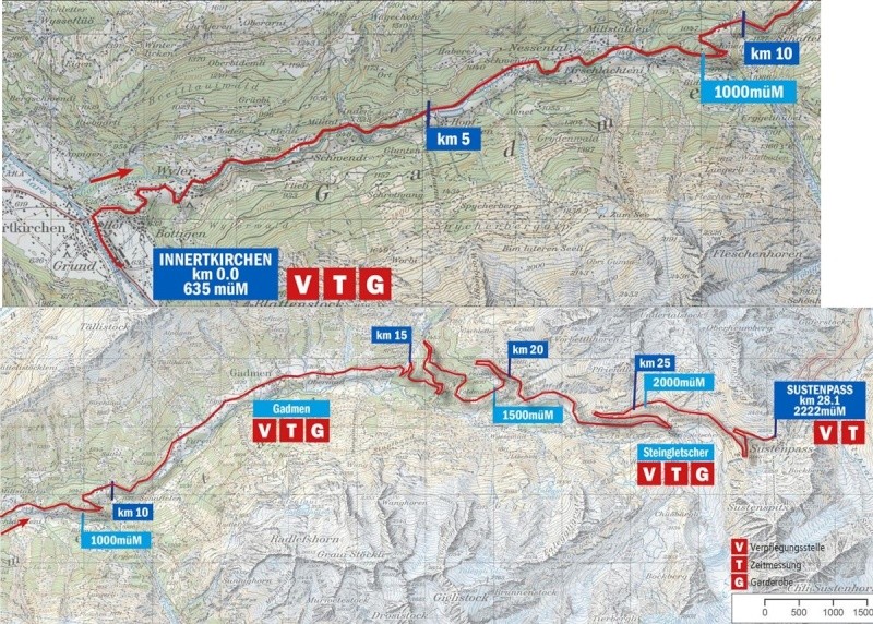Sustenpass 2224m - course de cote en Suisse le 21mai Parcou10