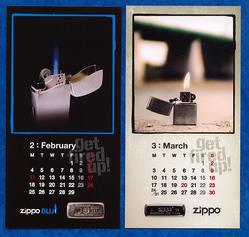 Les accessoires ZIPPO de Bleck (MàJ du 11 01 14) - Page 3 Calend40