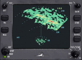 Radar meteorológico da Captain Sim R001_510