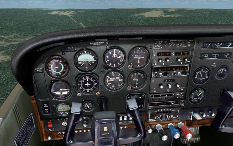 Novo AP no Cessna 182Q da Carenado Screen11