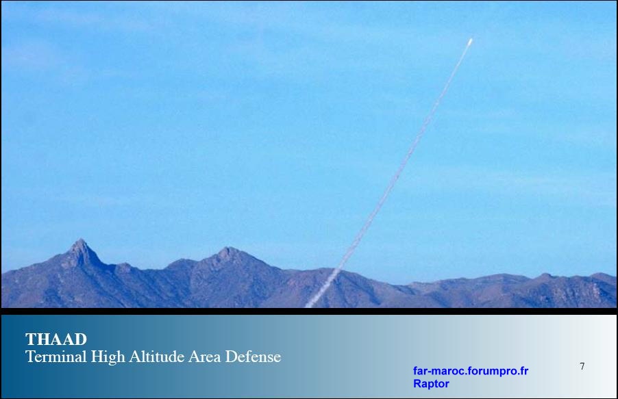 THAAD (Theatre High-Altitude Area Defence Missile System) Thaad110