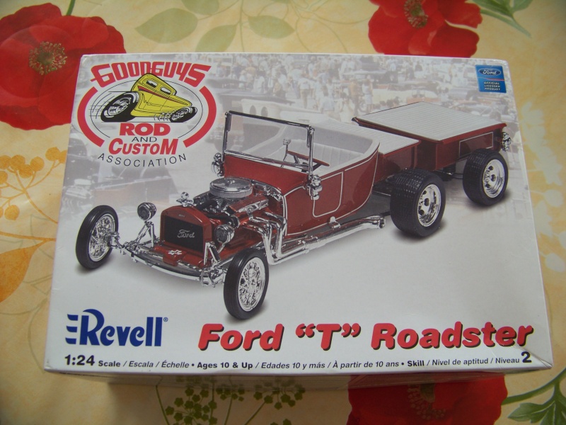 ford t hot rods revell 1/24  wip Boite117