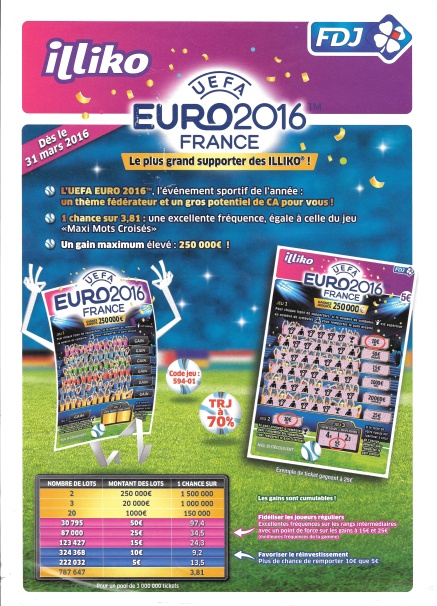 Plaquette UEFA Euro 2016 Uefa10