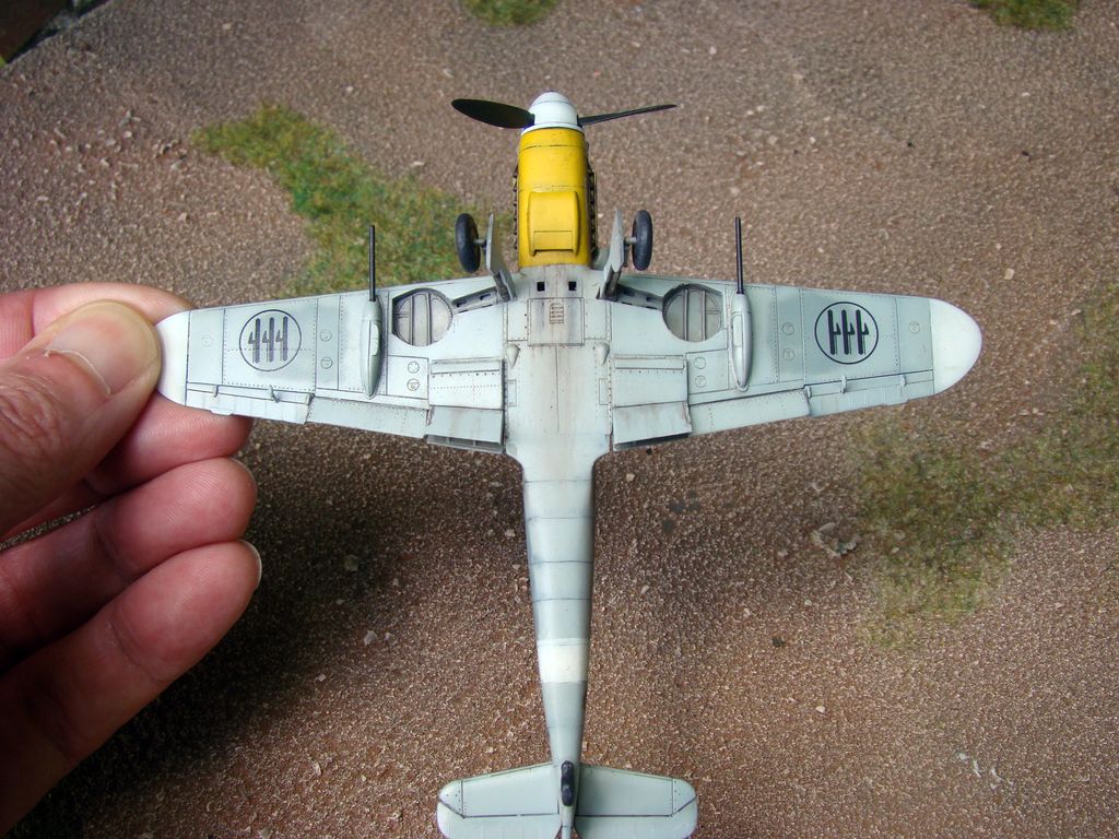 Me 109-G6 AZModel, Italian aces Dsc05817