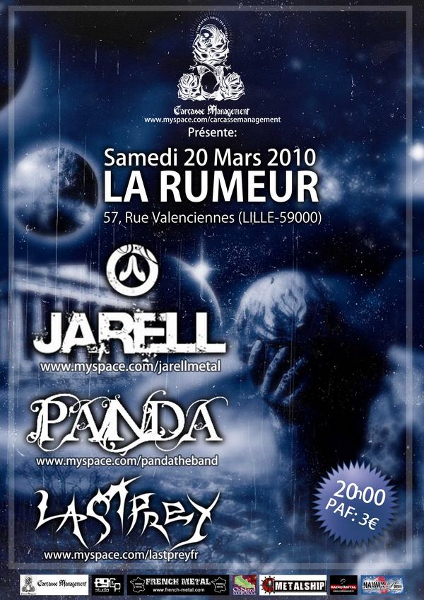Last Prey W/ Jarrel, Panda - La Rumeur, Lille le 20/03/10 20031010