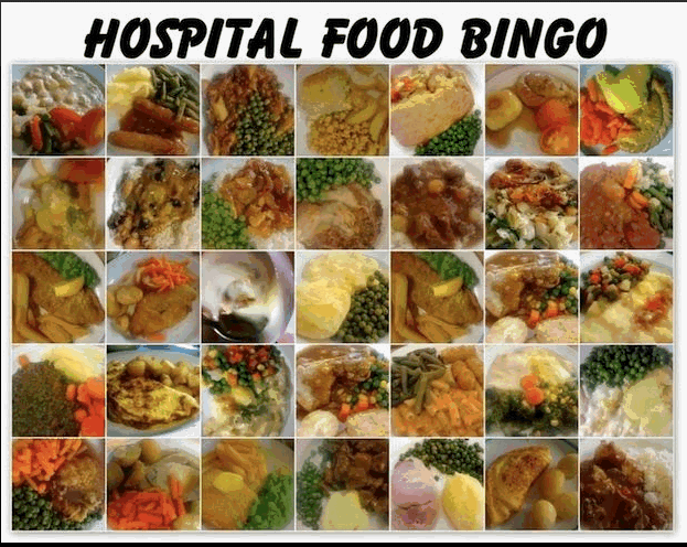 Hospital food...bingo Indovi13