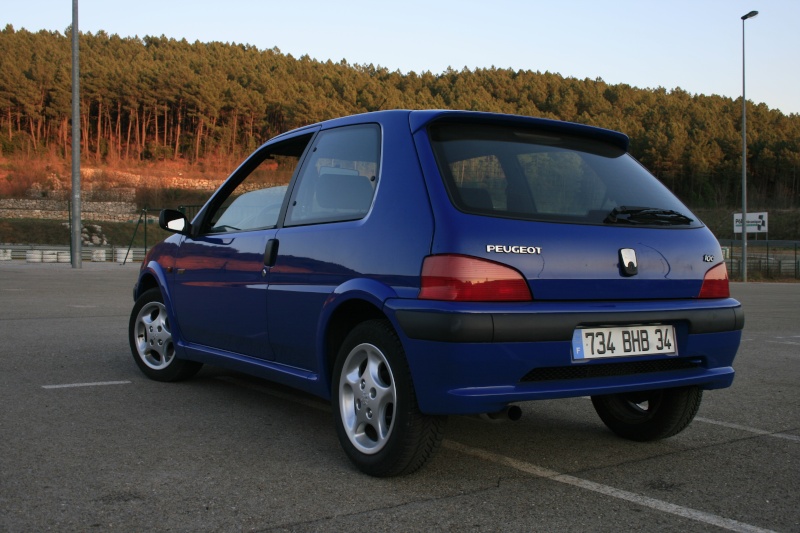 Peugeot 106 Sport bleu santorin 09410