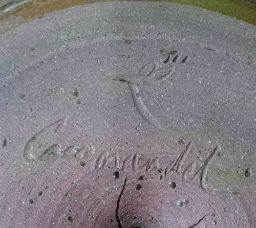 Coromandel red casserole is by Ron Clark of Whangapoua Dsc_0115