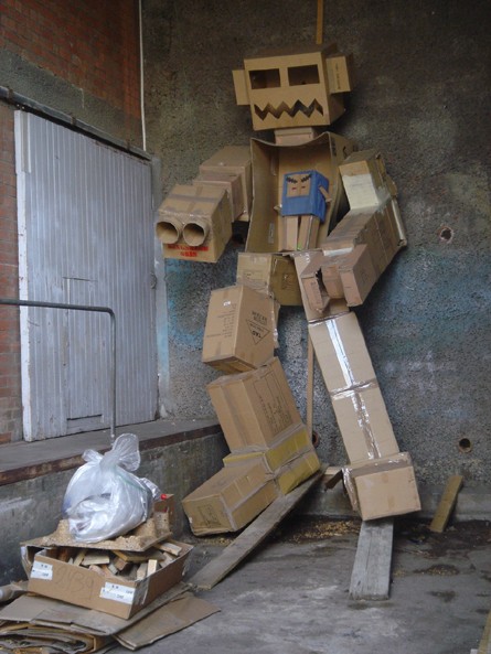 Cardboard Robots Sat 28th of August Cardbo10