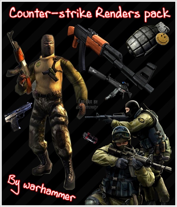 Counter Strike Renders Pack Tagtag10