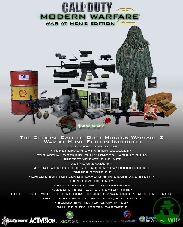 New Modern Warfare 2 edition *must see* *not real* *rofl* Callof10