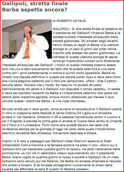 CALCIOMERCATO GALLIPOLI - Pagina 2 Cattus10