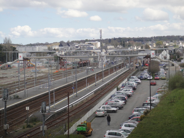 Passerelle gare de Morlaix - suite 02-  Vidéo Locqui13