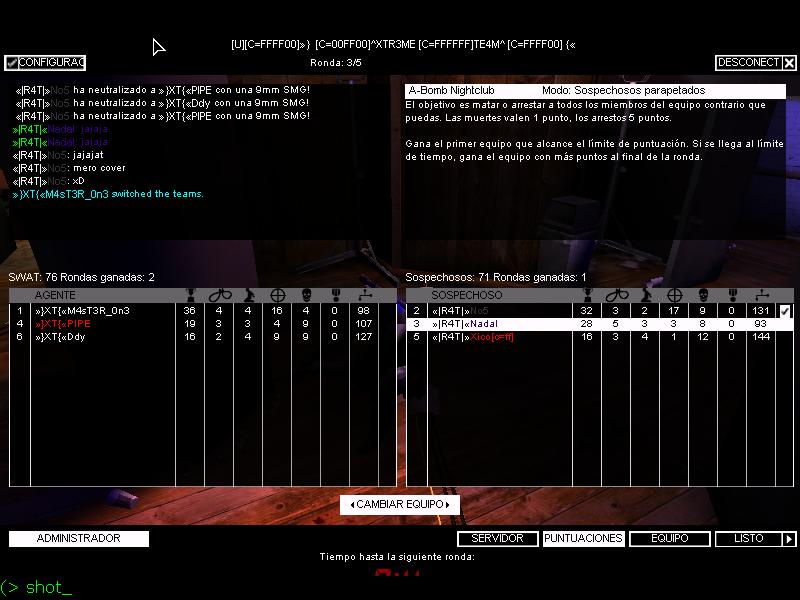 Escuadron |R4T| vs »}XT{« 156