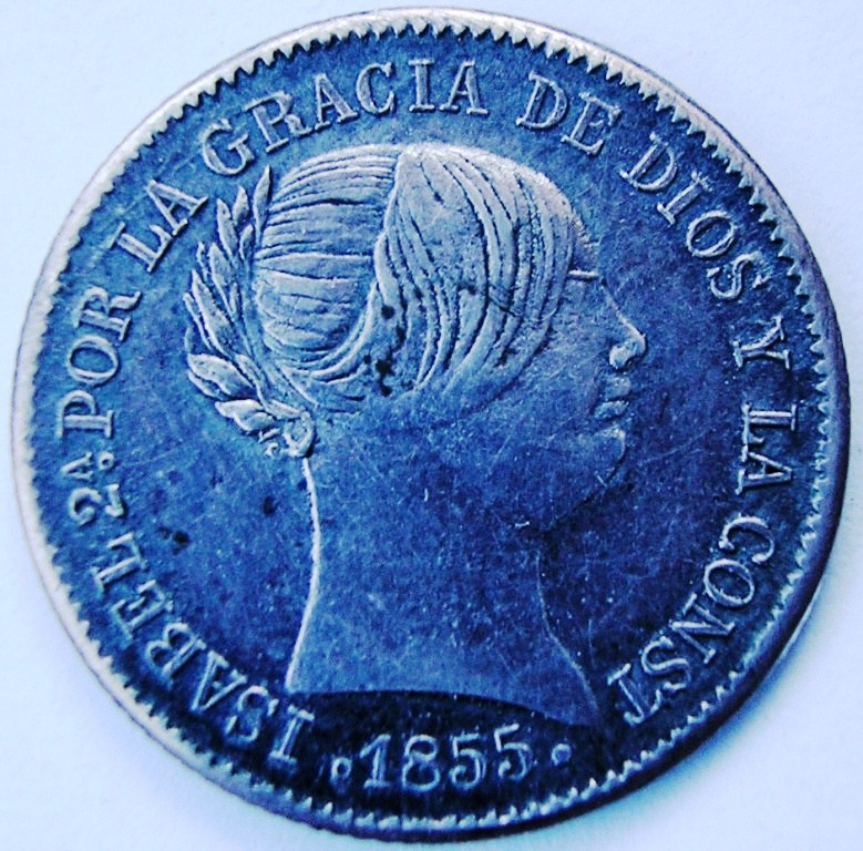 falso real de época de Isabel II 1855 Falsa_18