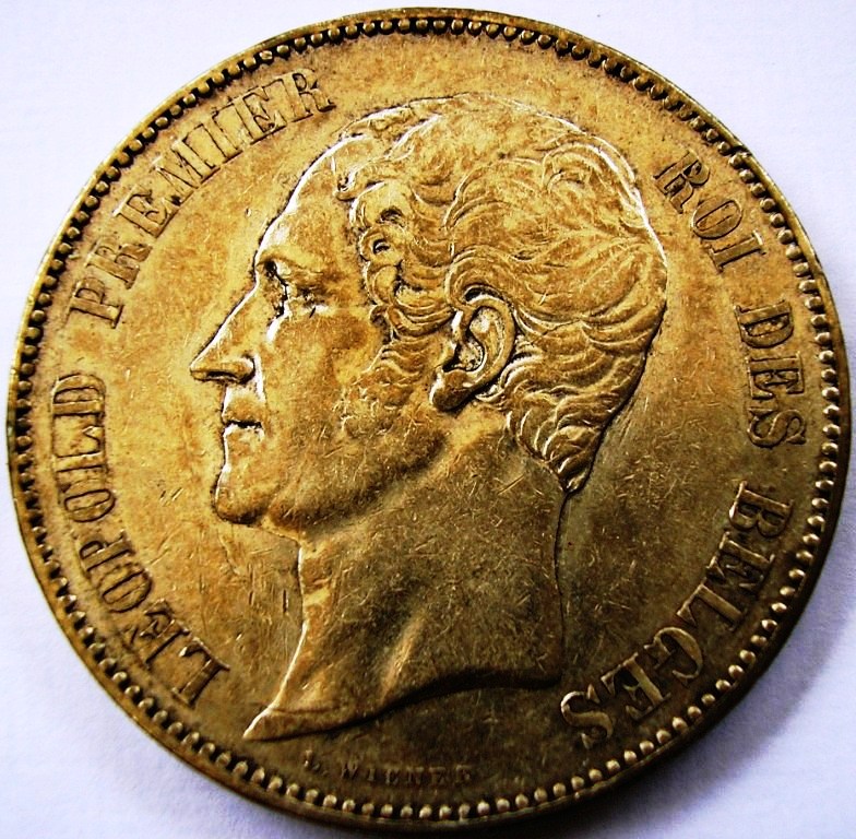 Bélgica, 5 Francos Leopoldo I de 1852. Leoplo10