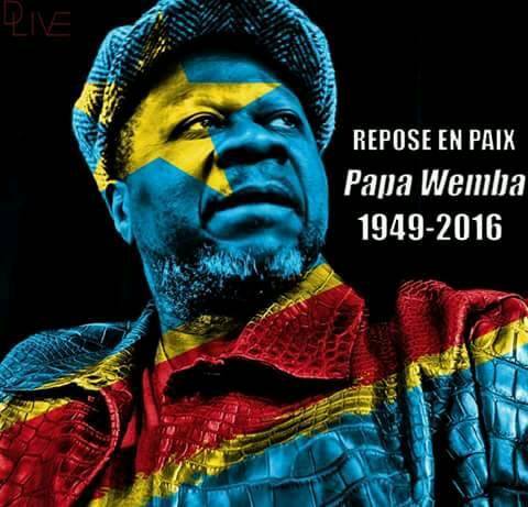 Le chanteur congolais Papa Wemba est décédé 13102610