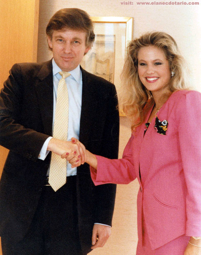 DONALD TRUMP WITH MISS UNIVERSE CANDIDATE THREAD!! Histor10