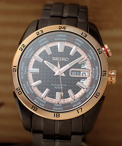 seiko 5 world timer