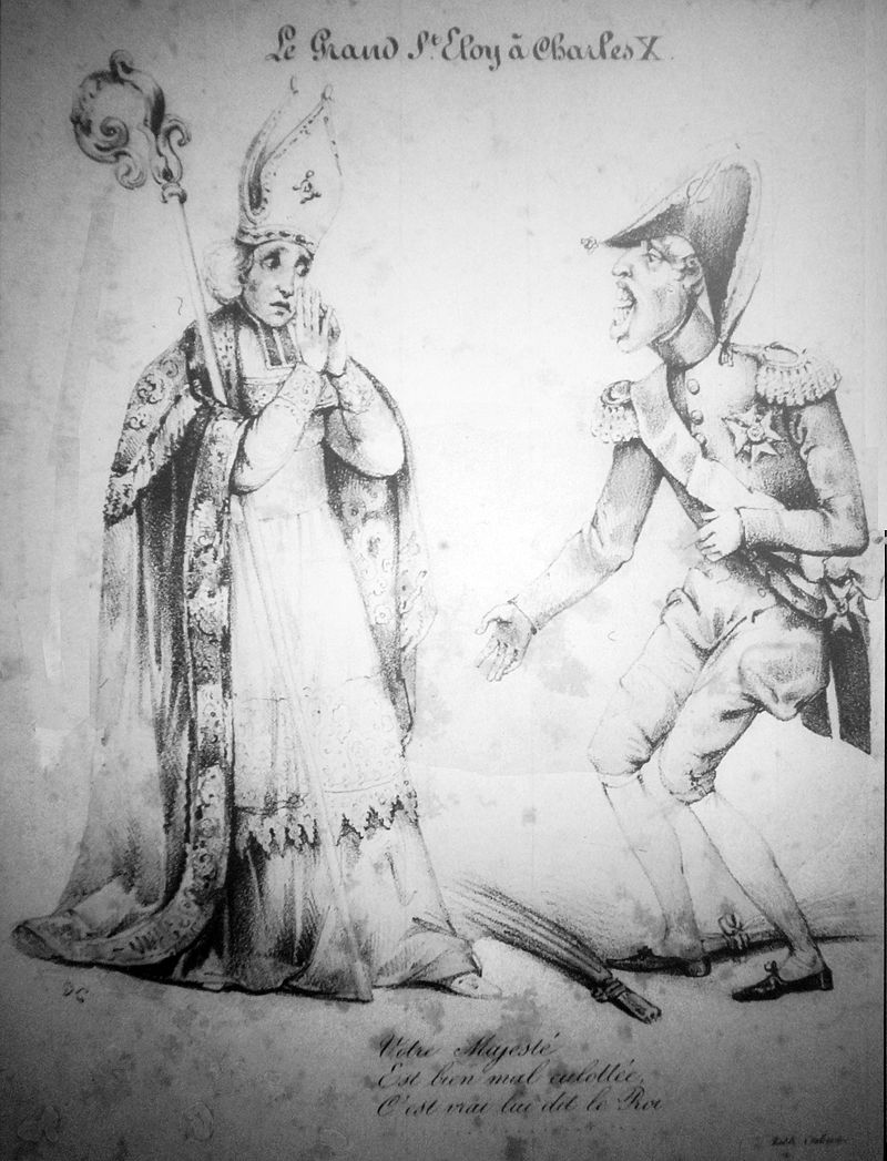 Les rois et reines caricaturés, les caricatures à l'époque de la Révolution française et de la Restauration - Page 4 Latil_10