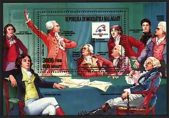La Révolution, à travers la Philatélie Timbre20