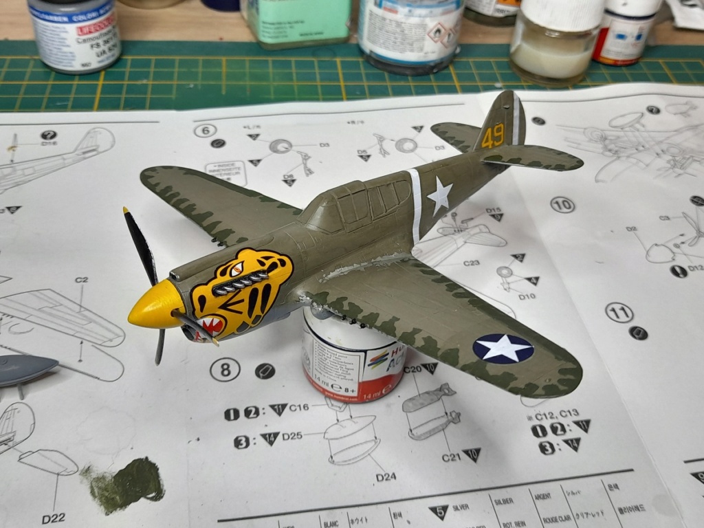 [ACADEMY] CURTISS P40E--------- fini ------------  - Page 2 Curtis96