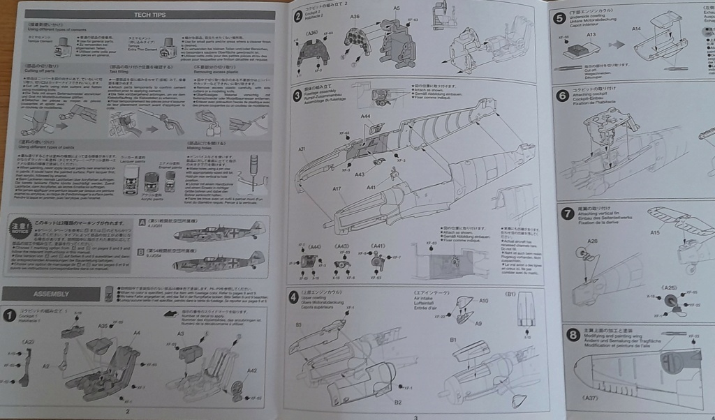 tamiya - [TAMIYA] MESSERSCHMITT 109 G6 Messe124