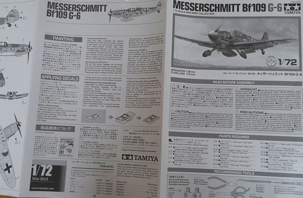 tamiya - [TAMIYA] MESSERSCHMITT 109 G6 Messe128