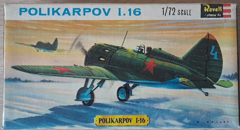 * 1/72 Polikarpov I-16       Revell  Polyka10