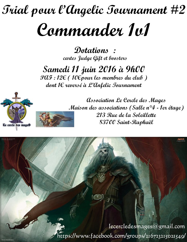 [83 – Saint Raphael] Tournoi Commander Samedi 11 Juin 2016 Affich11