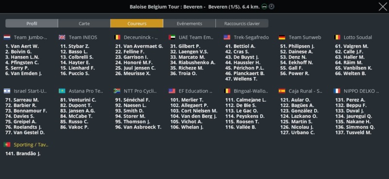 Baloise Belgium Tour (2.HC) - Page 2 0145