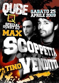 25 APRILE@QUBE SPECIAL GUEST DJ MAX SCOPPETTA+TINO VENDITTI N7368310